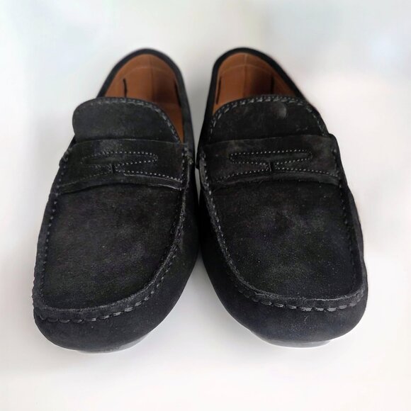 Aquatalia – Brandon Loafers – Men’s Dress Shoes – BLACK main image 7
